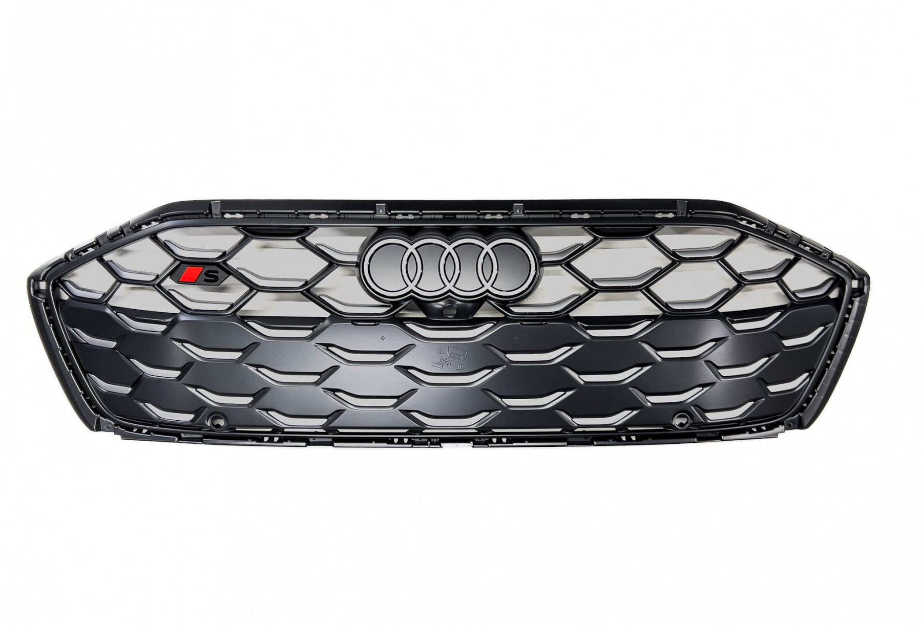 Original Audi A5 S5 (Typ FU) Kühlergrill S-Line schwarz matt 8B3853653F RU6
