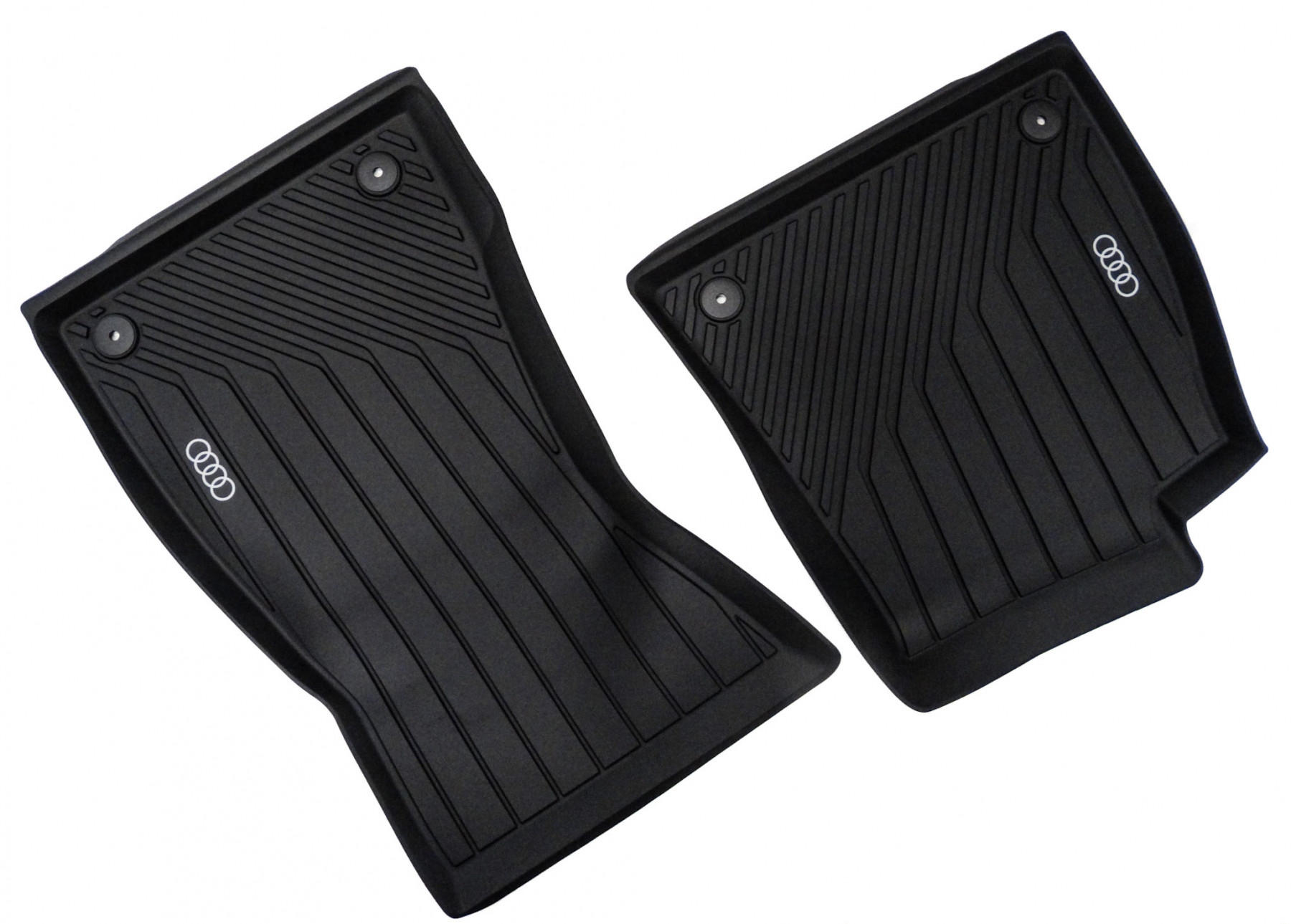 Original Audi A6 4P Avant Gummimatten Gummifußmatten Set vorne 4P1061501