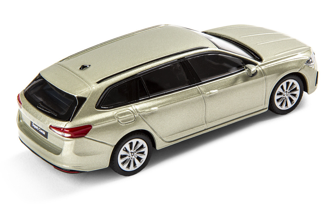 Skoda Superb Combi 2025 Modellauto Miniatur 1:43 Ice Tea-Beige 3P0099300  R1B
