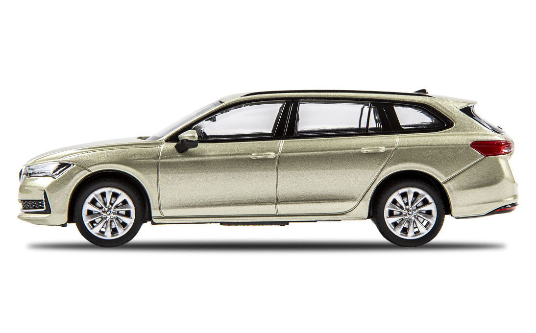 Skoda Superb Combi 2025 Modellauto Miniatur 1:43 Ice Tea-Beige 3P0099300  R1B