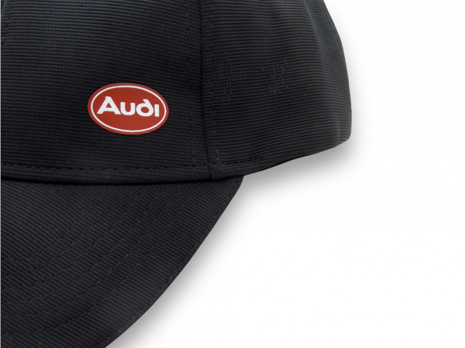 Audi Basecap Baseball Cap Kappe Audi Logo Oval schwarz