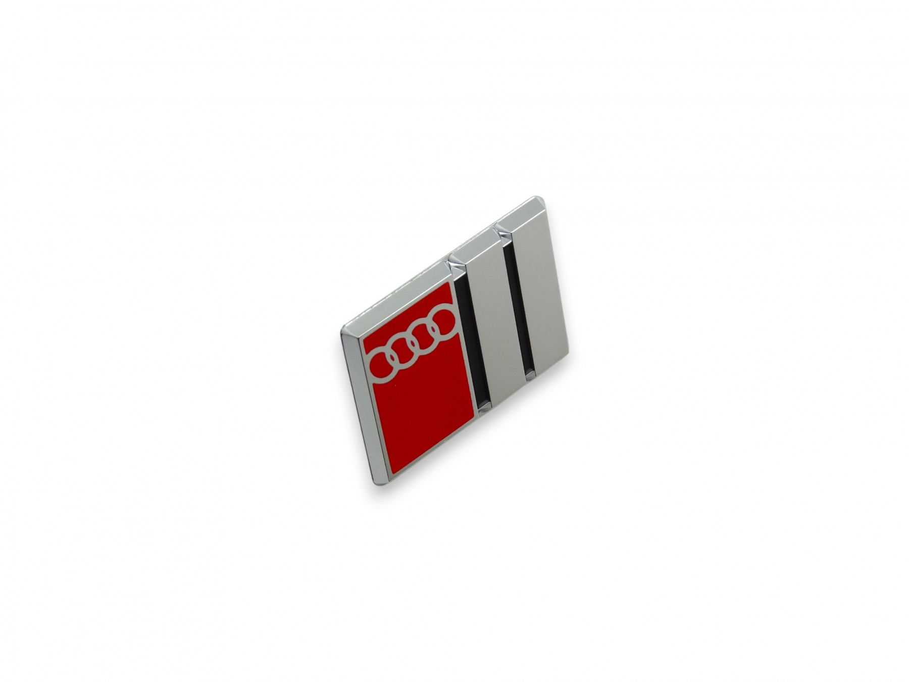 Original Audi Emblem für Sportlenkrad Logo Schriftzug Audi Ringe 4A0419685B