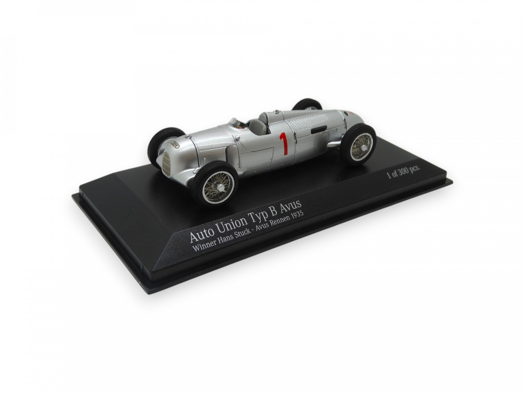 Auto Union Typ B Avus - Hans Stuck 1935 Modellauto Miniatur 1:43
