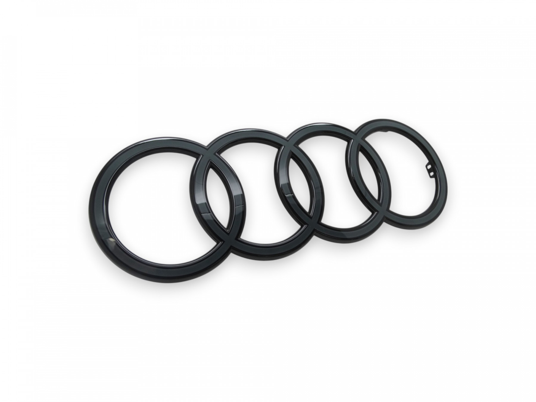 Original Audi Q7 Ringe Emblem Schriftzug Kühlergrill anthrazit 4M0853605B 716