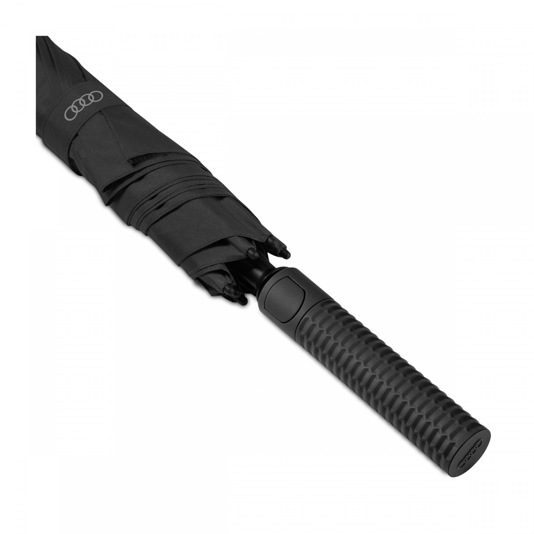 Audi Regenschirm Stockschirm Schirm Ringe 120 cm schwarz 3122600100
