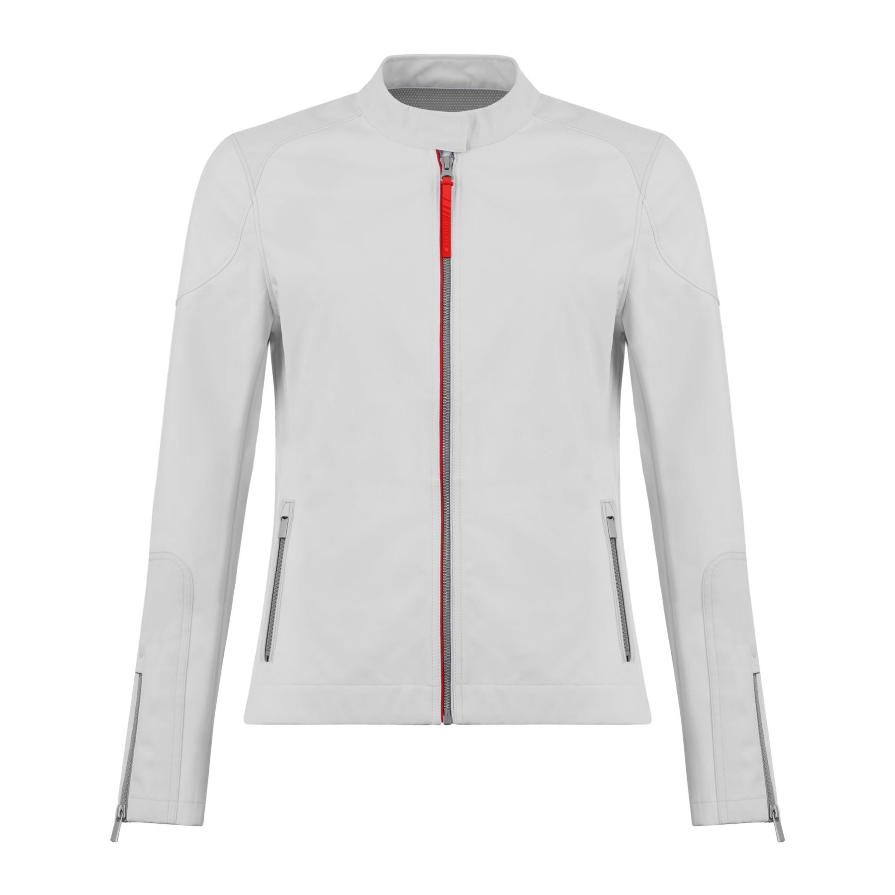 Audi Sport Damen Softshelljacke Jacke Übergangsjacke Bikerjacke weiß