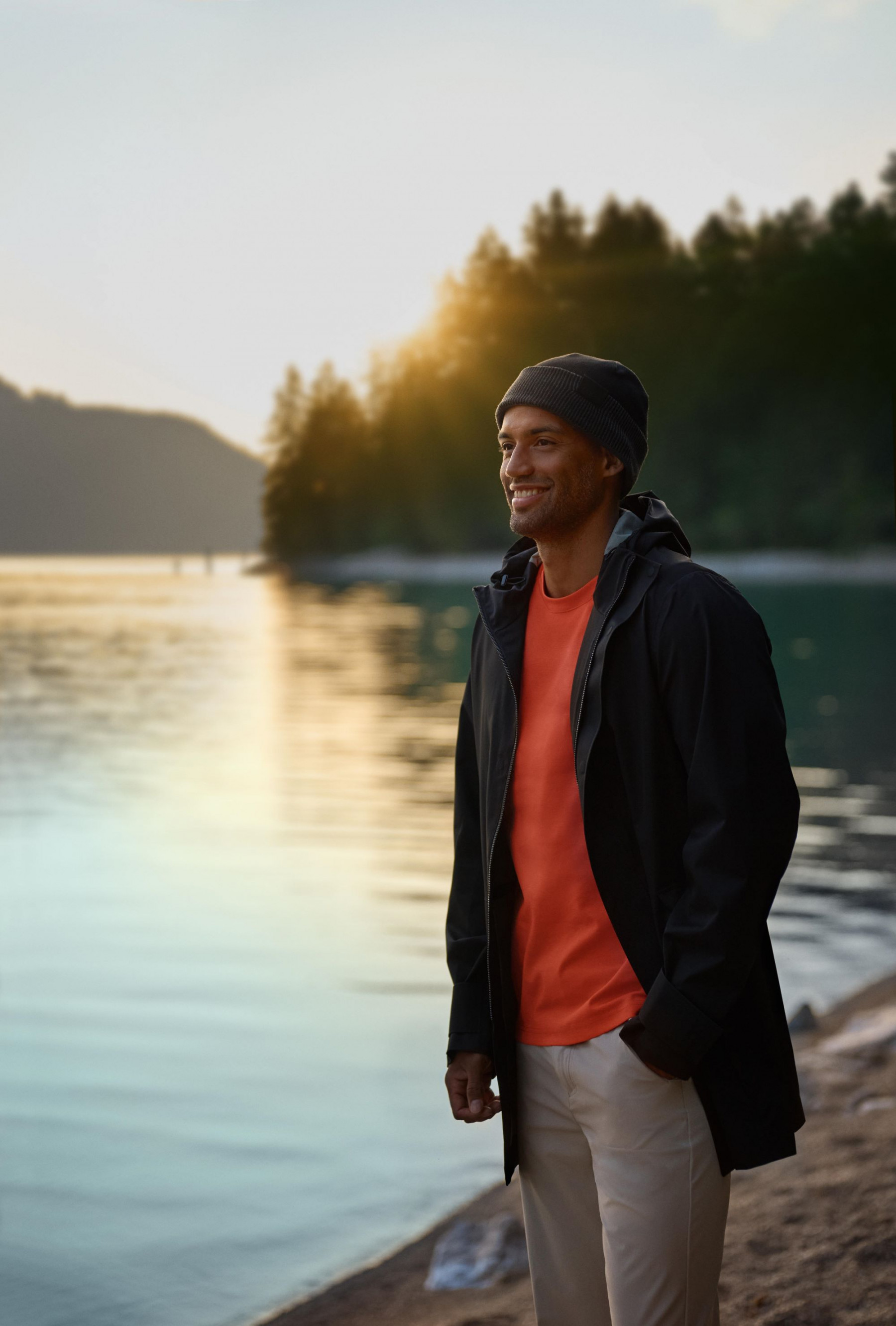 Audi Wende-Strickmütze Mütze Wintermütze Beanie schwarz grau 3132402100