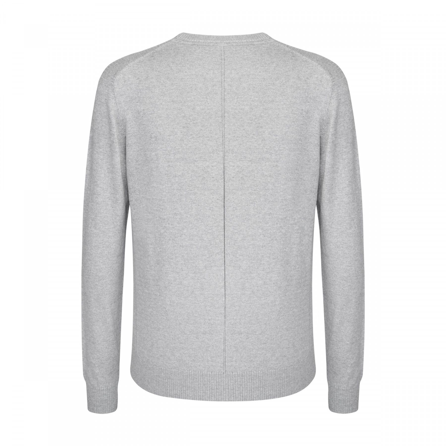 Audi Strickpullover Pullover Pulli Rundhals Audi Ringe Herren hellgrau