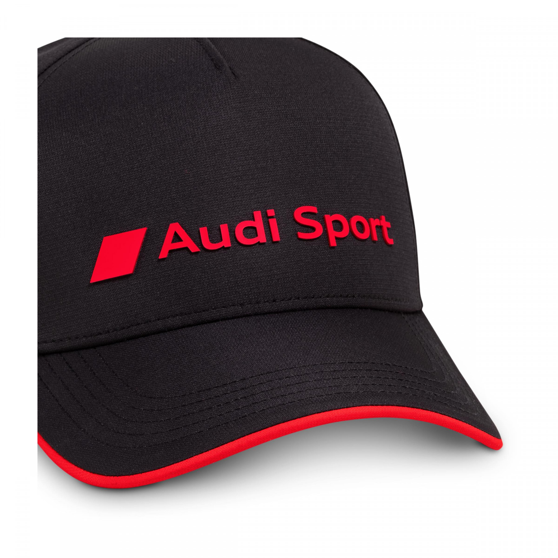 Audi Sport Cap Baseballcap Basecap Kappe Mütze gefüttert schwarz rot 3132501200