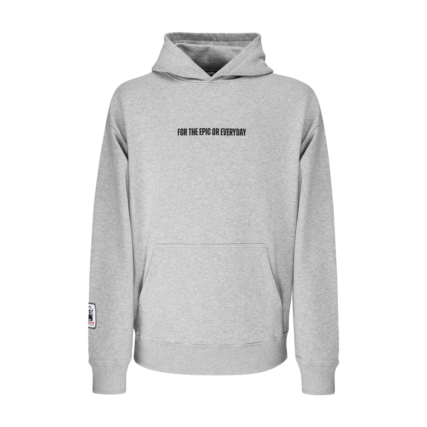 Original Audi Kaipola 86 Hoodie Kapuzenpullover unisex grau