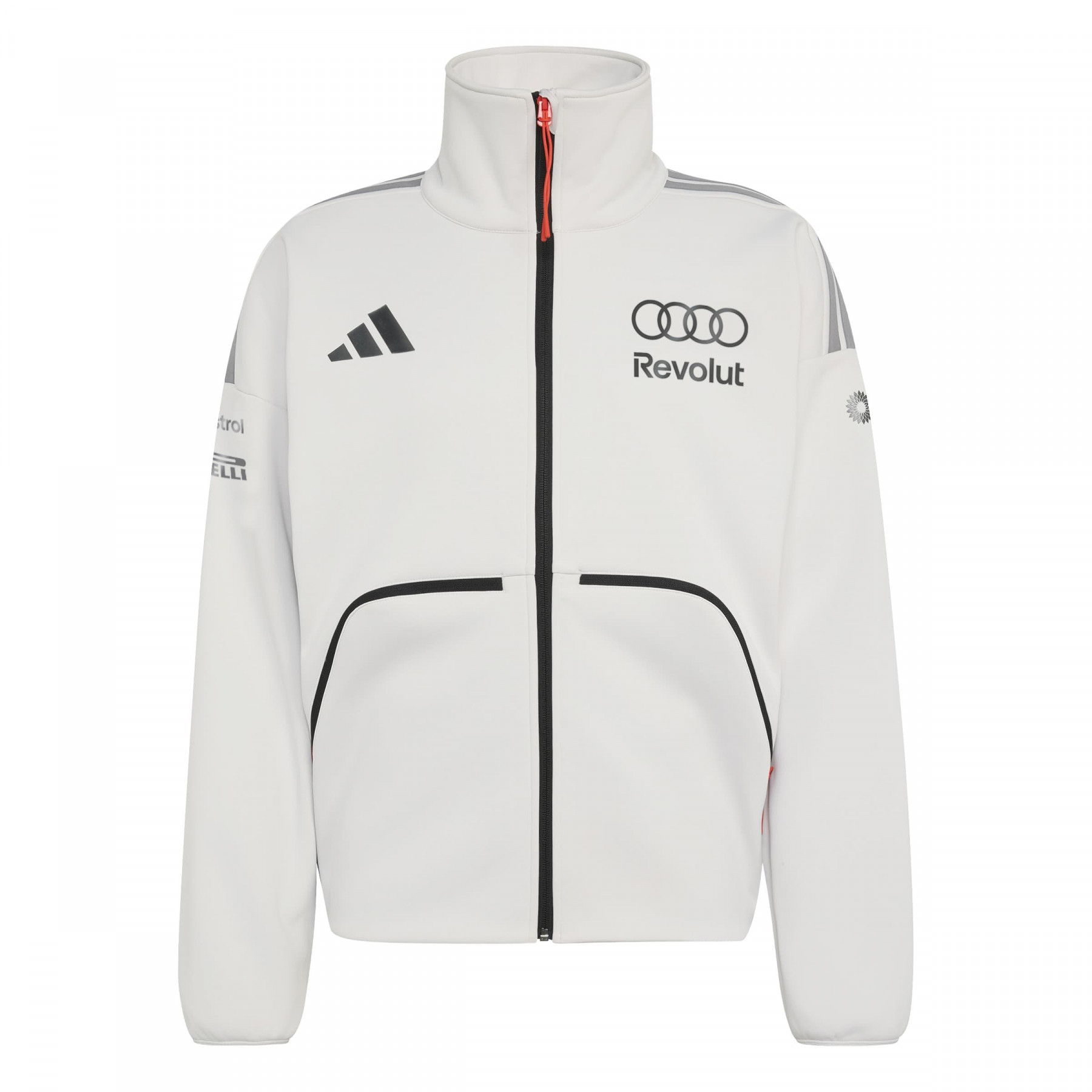 Audi Formel 1 Trainingsjacke Tracktop Jacket Herren grau L, XL, XXL
