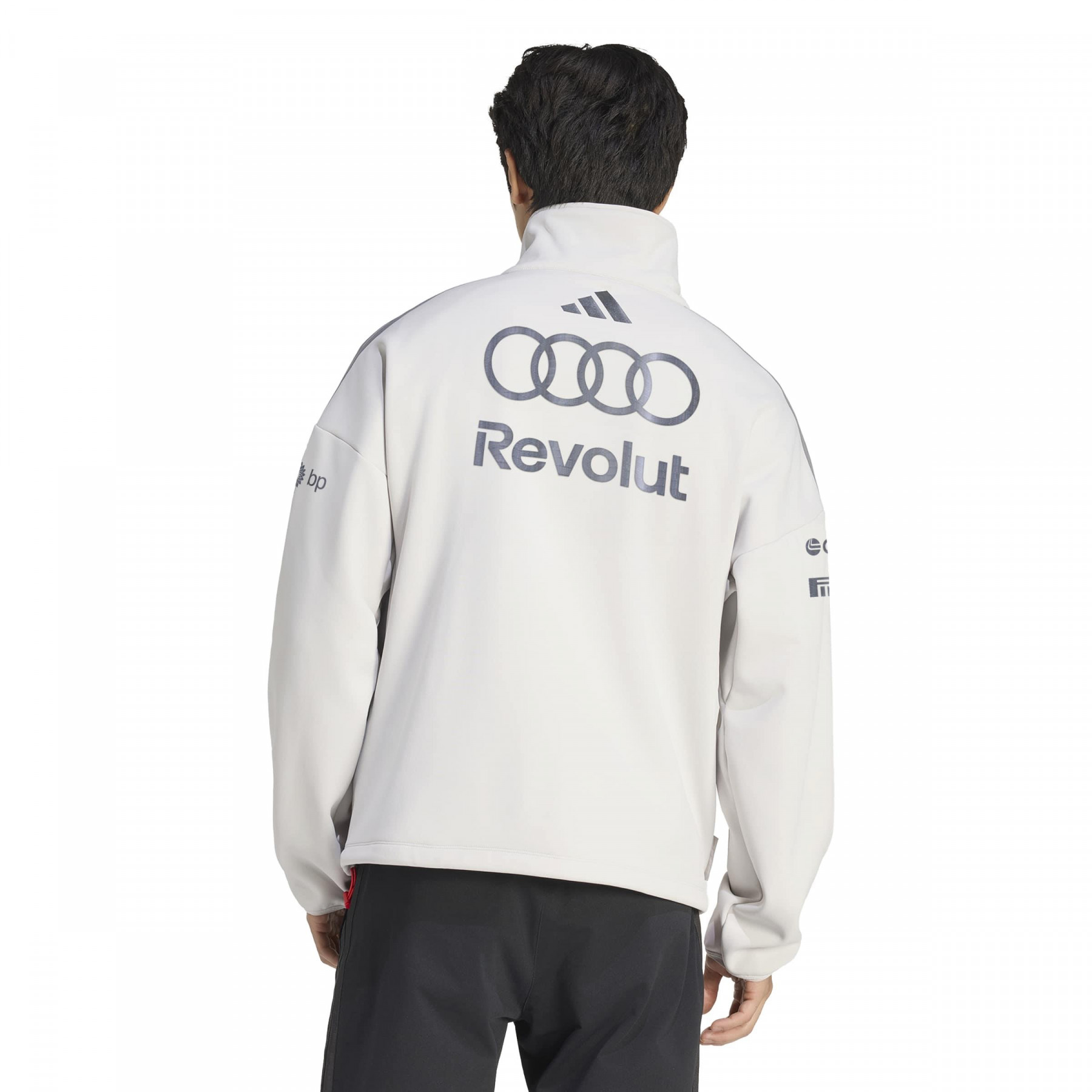 Audi Formel 1 Trainingsjacke Tracktop Jacket Herren grau L, XL, XXL