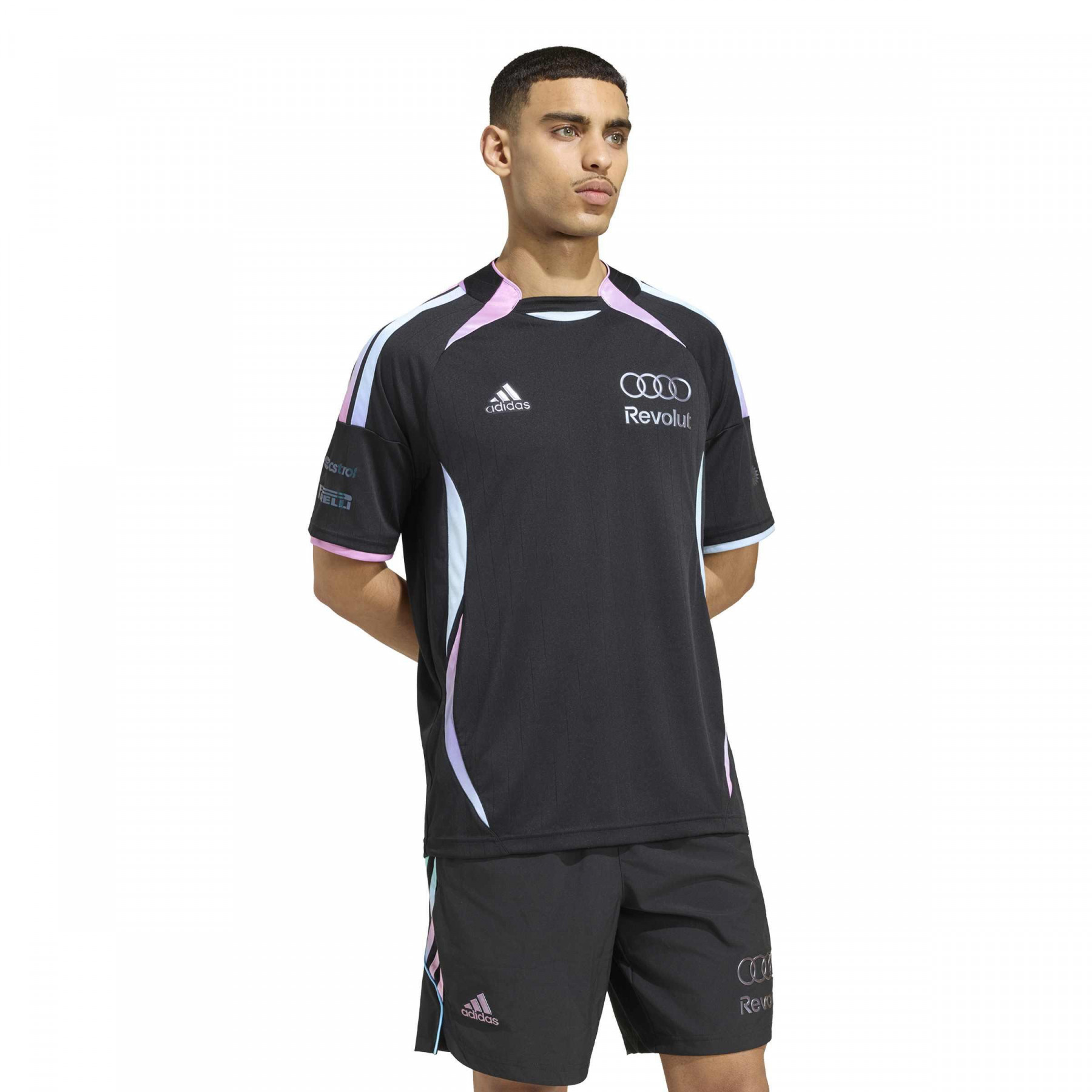 Audi Formel 1 Trikot Miami Jersey Herren schwarz M, L, XL, XXL