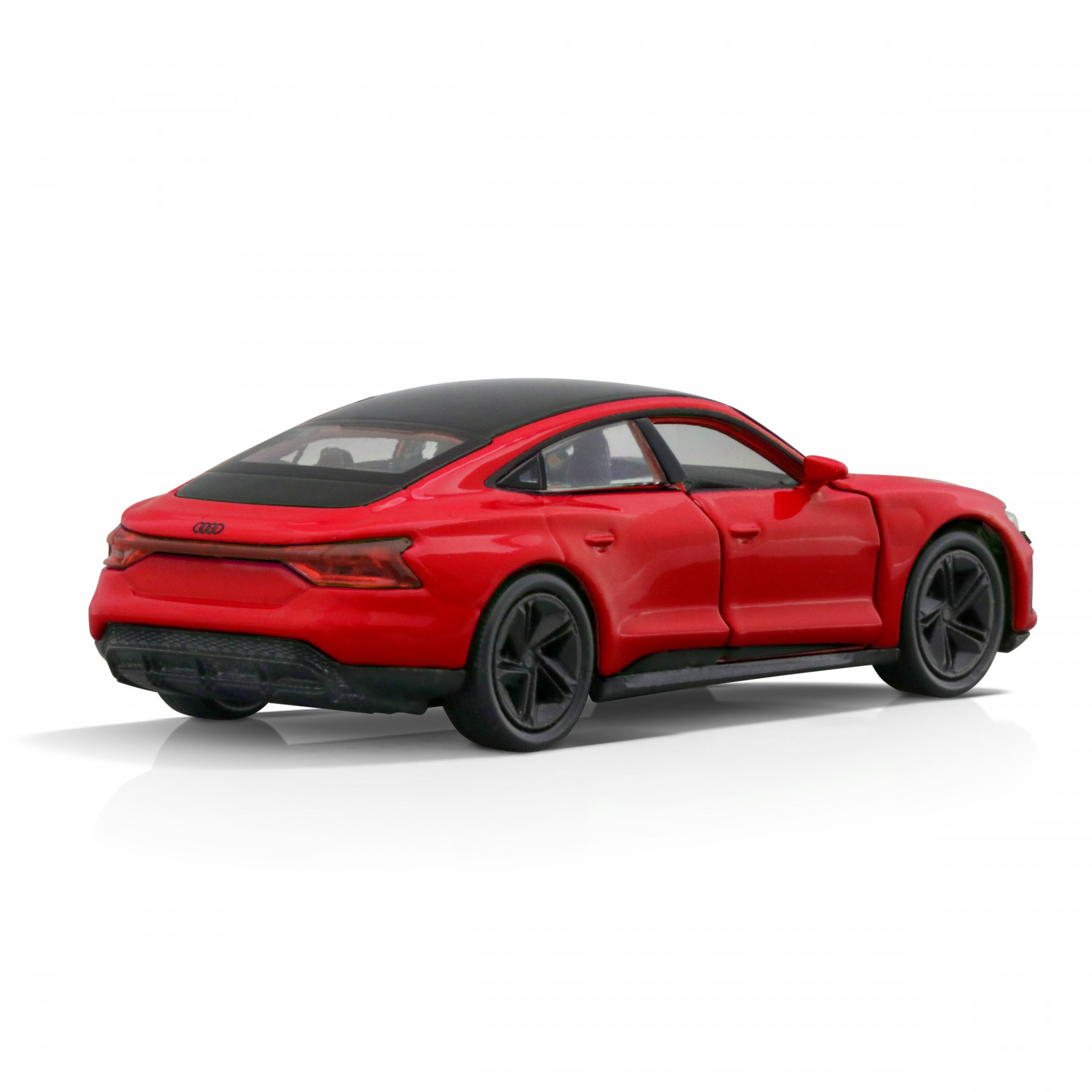 Audi e-tron GT Pullback Rückziehauto Spielzeugauto 1:38 Tangorot 