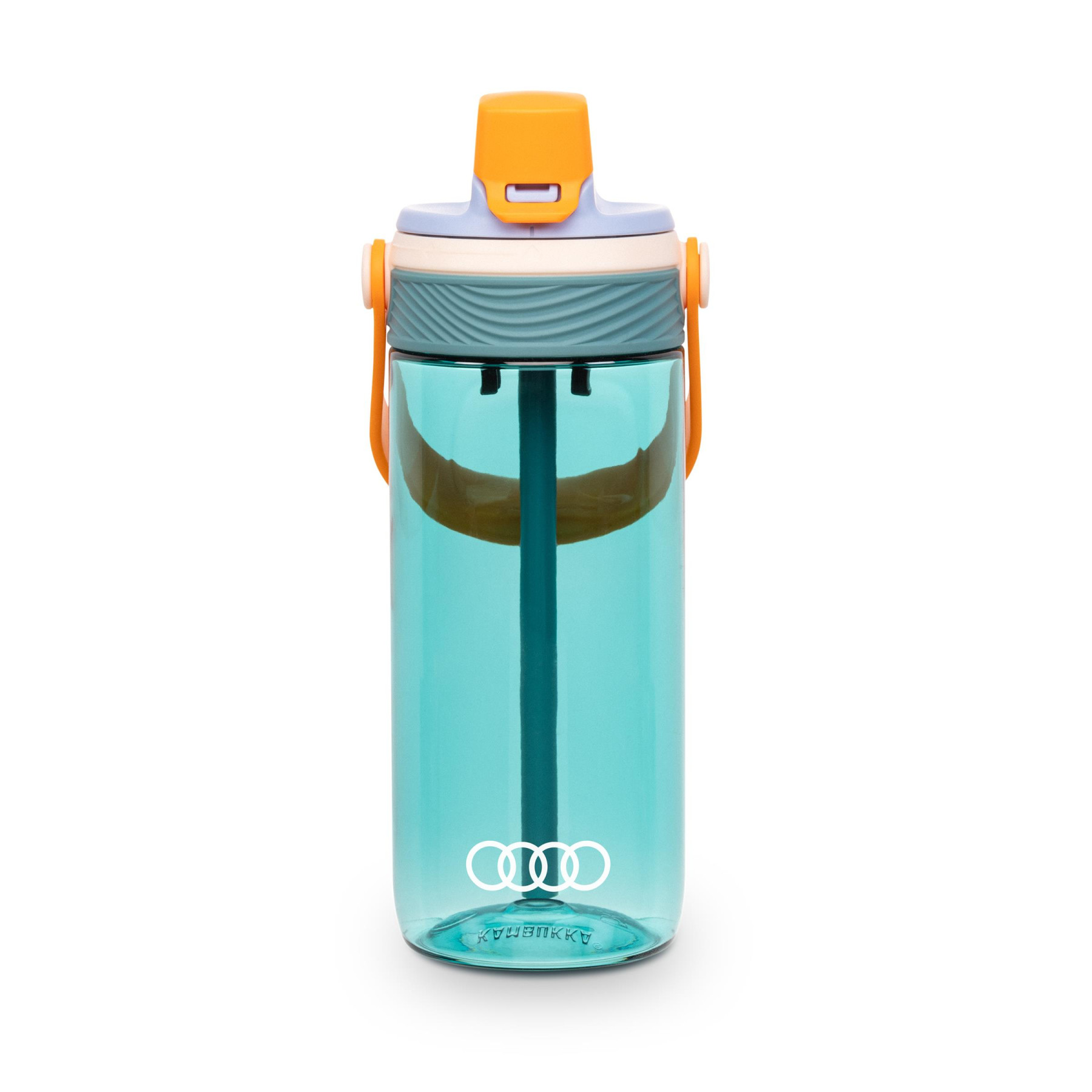 Audi Trinkflasche Wasserflasche 500 ml grün transparent Kinder 3202601100