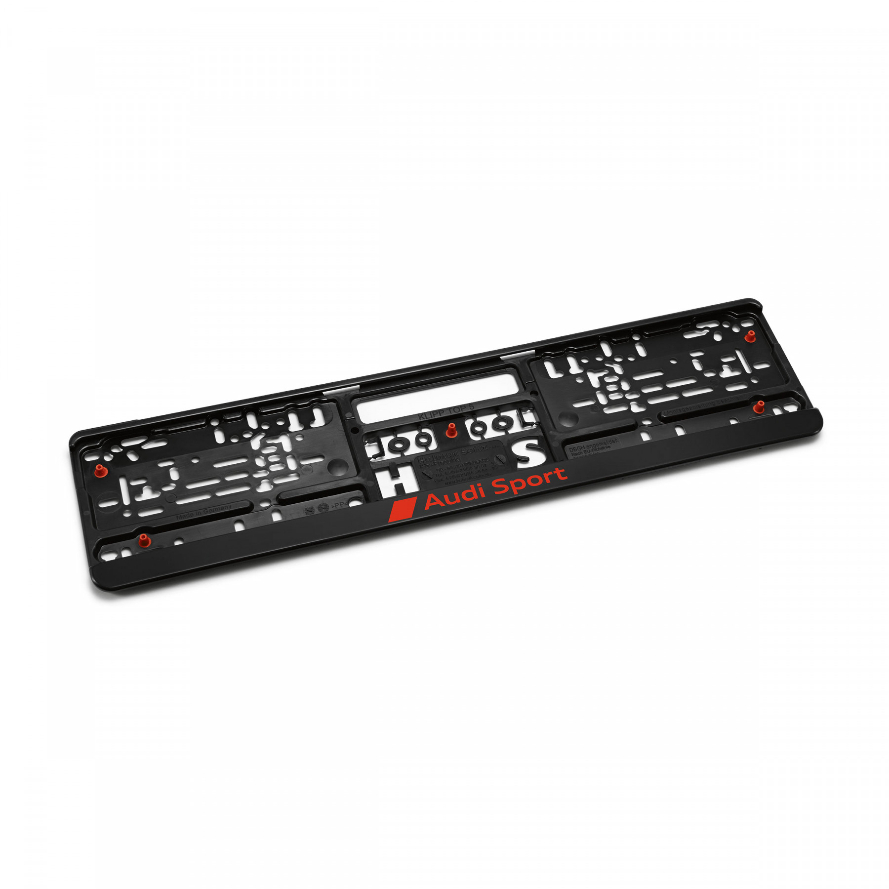 Audi Sport Kennzeichenhalter Nummernschildverstärkung Halterung 3291900100