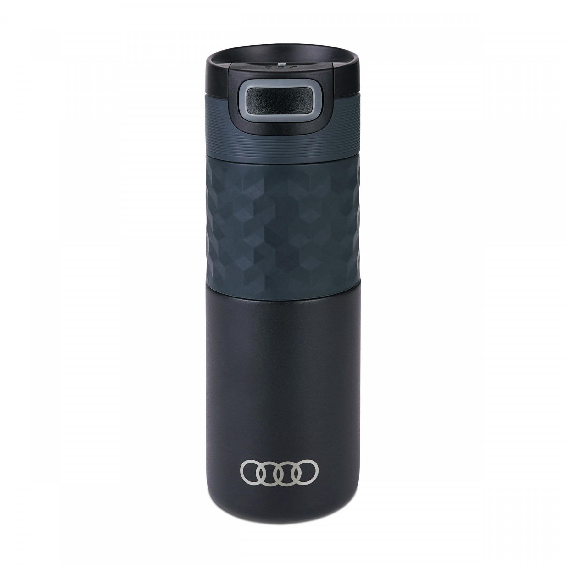 Audi Isolierbecher Isolierflasche Thermoflasche Edelstahl schwarz 3292200400