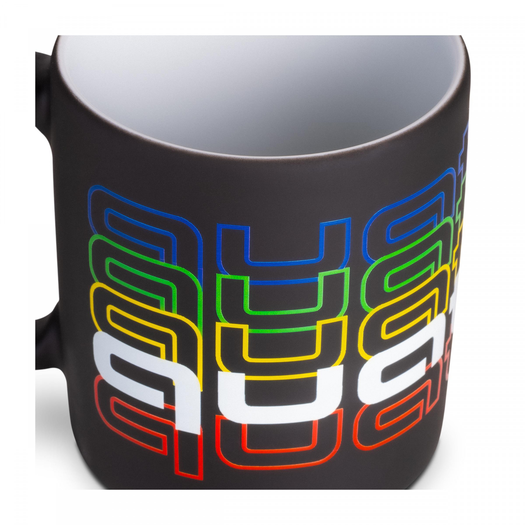 Audi Tasse Becher Kaffeetasse Kaffeebecher quattro pulse schwarz 3292600200