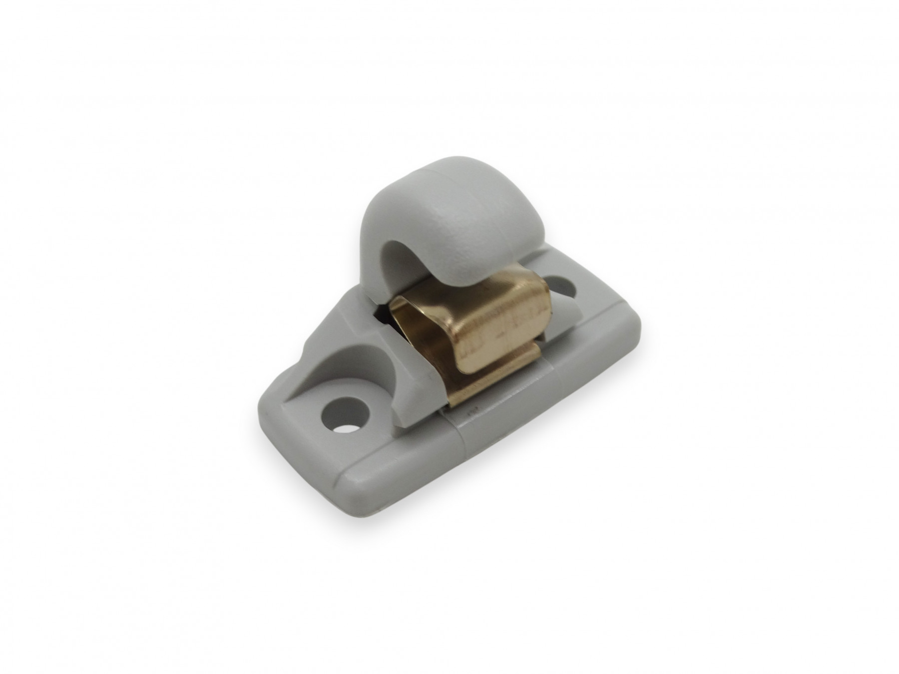 Original Skoda Halter Sonnenblende links perlgrau 1Z0857561A Y20