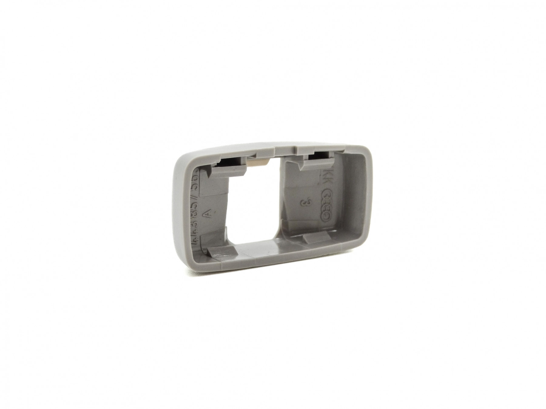 Original Audi A3 A4 Abdeckkappe für Sonnenblendenhalter hellgrau 443857563A 4ER