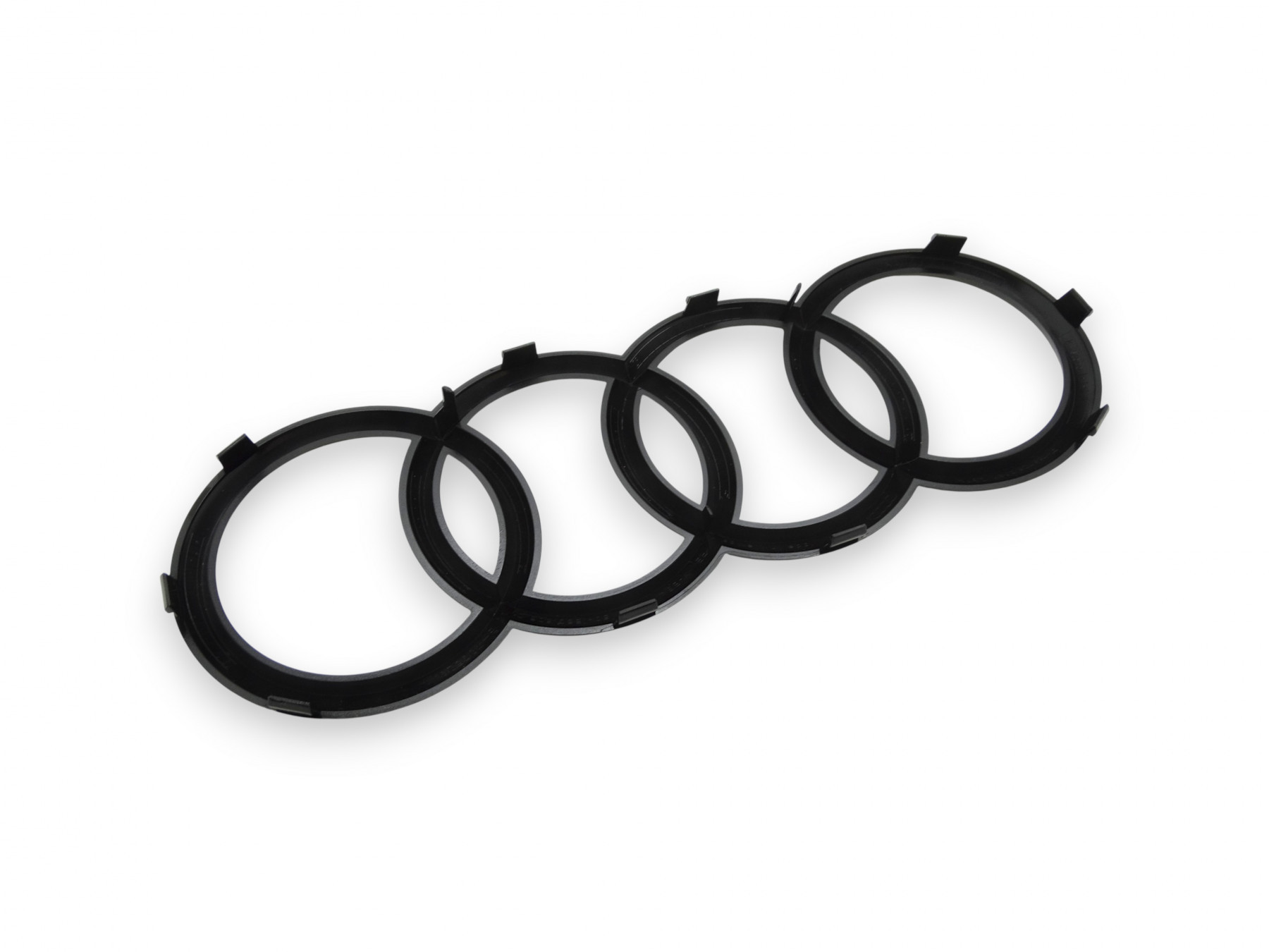 Original Audi Ringe e-tron Emblem Zeichen Kühlergrill schwarz 4KE853605  T94