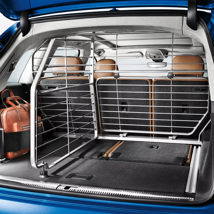 Original Audi Q7 4M Trenngitter Trennwand Quergitter Hundegitter für Gepäckraum