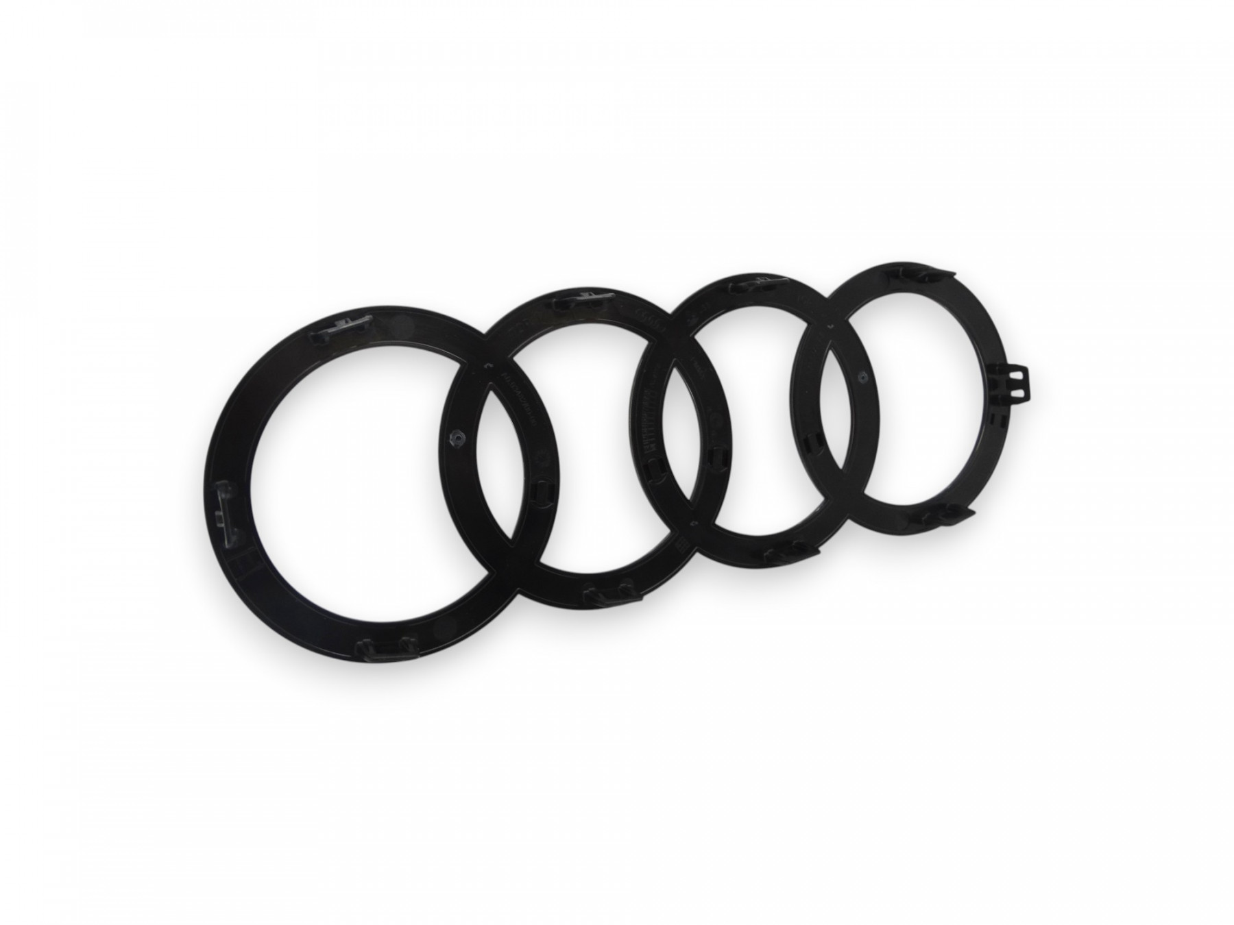 Original Audi Q7 Ringe Emblem Schriftzug Kühlergrill anthrazit 4M0853605B 716