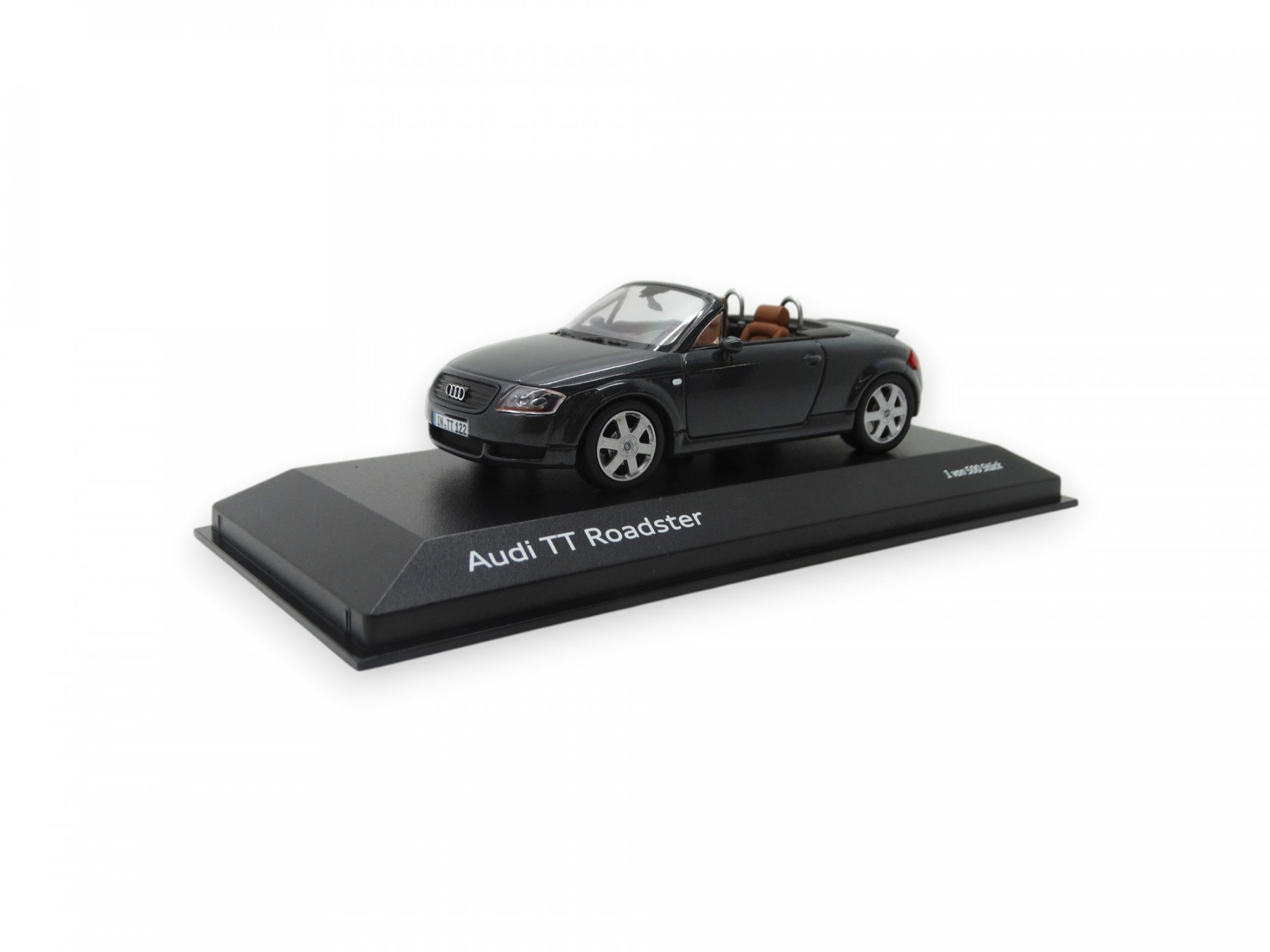 Audi TT Roadster Modellauto Miniatur 1:43 Nimbusgrau