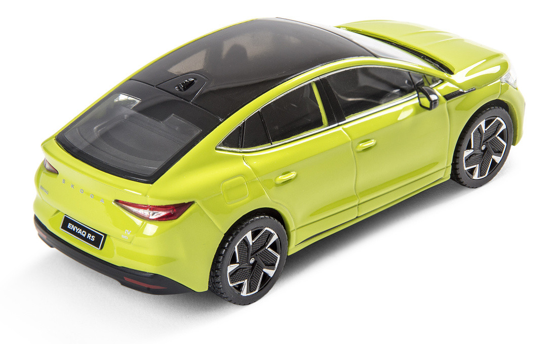 Skoda Enyaq Coupè RS Modellauto Miniatur 1:43 Mamba-Grün 5LE099300 G6E