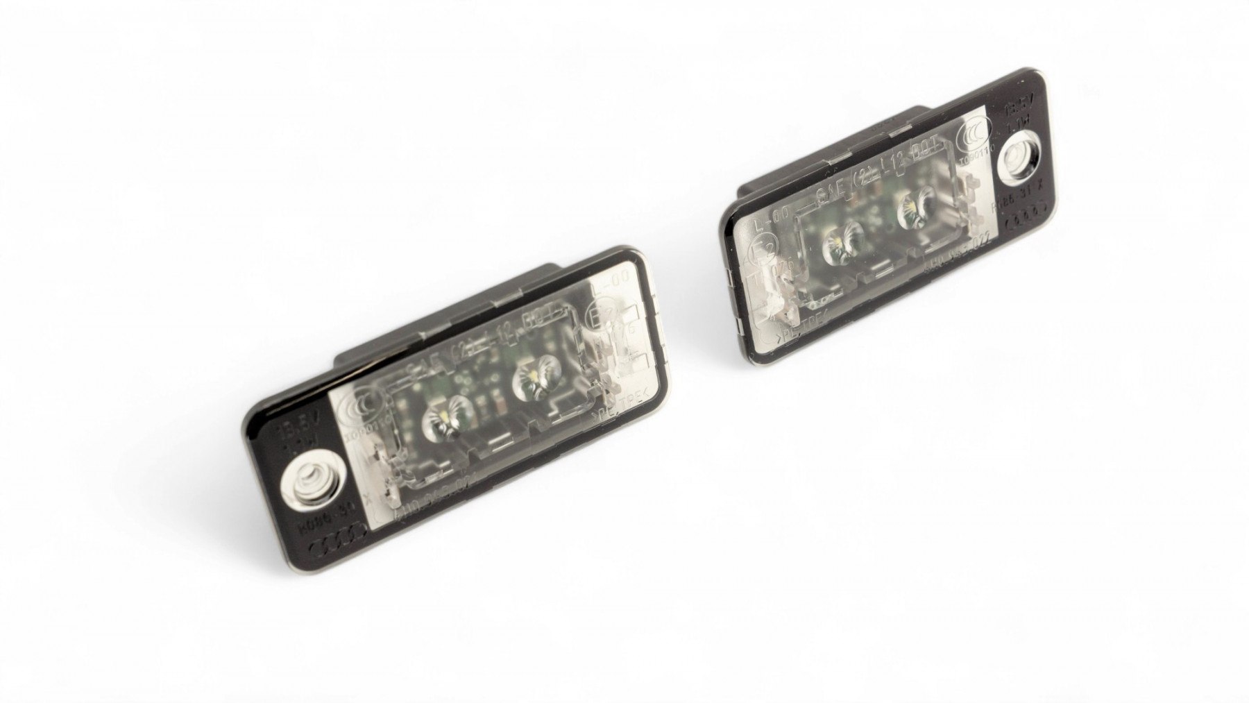 Original Audi A4 / A6 4F LED Kennzeichenbeleuchtung Kennzeichenleuchten