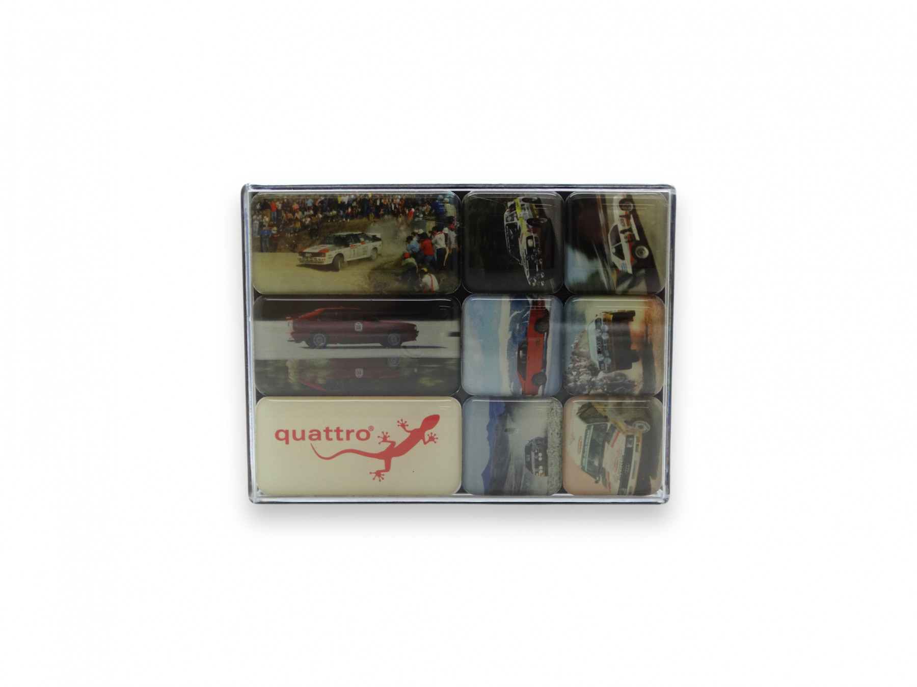 Audi Magnet-Set Audi quattro Rallye Serie 9-Teilig
