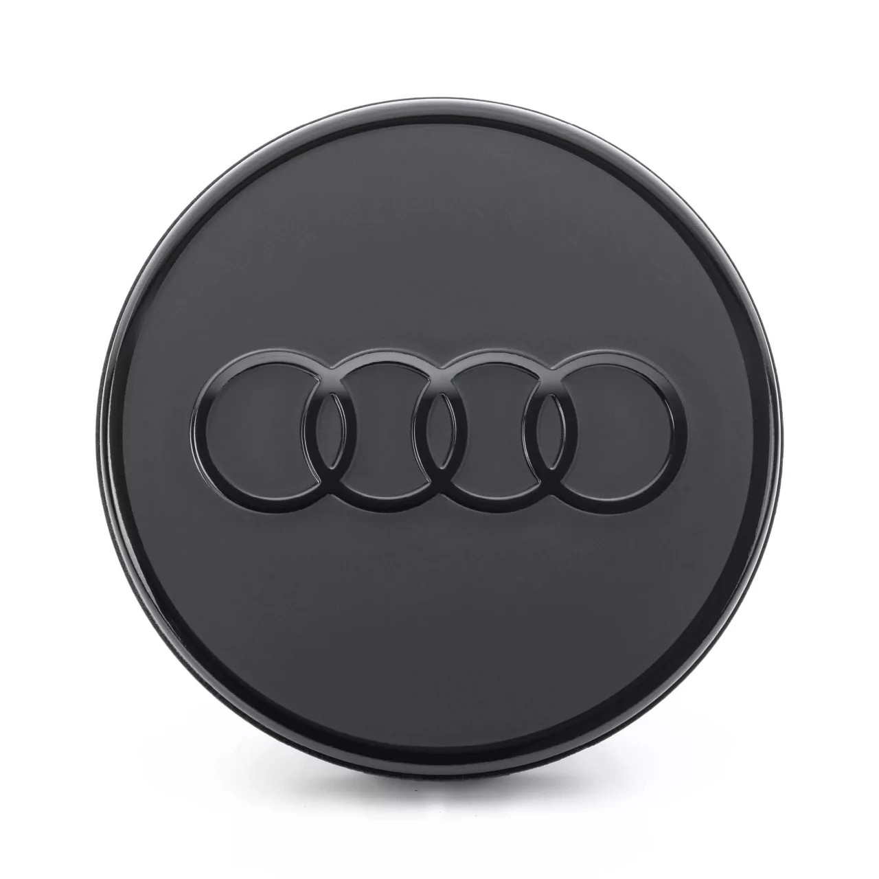 Original Audi Nabenkappen Set Nabendeckel Felgendeckel matt schwarz 85H071006A