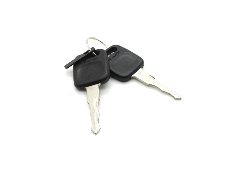 Front Left Door Handle With Lock Cylinder & Key For Audi A4 B5 (8D) 1994-1996 - Black, LST Brand