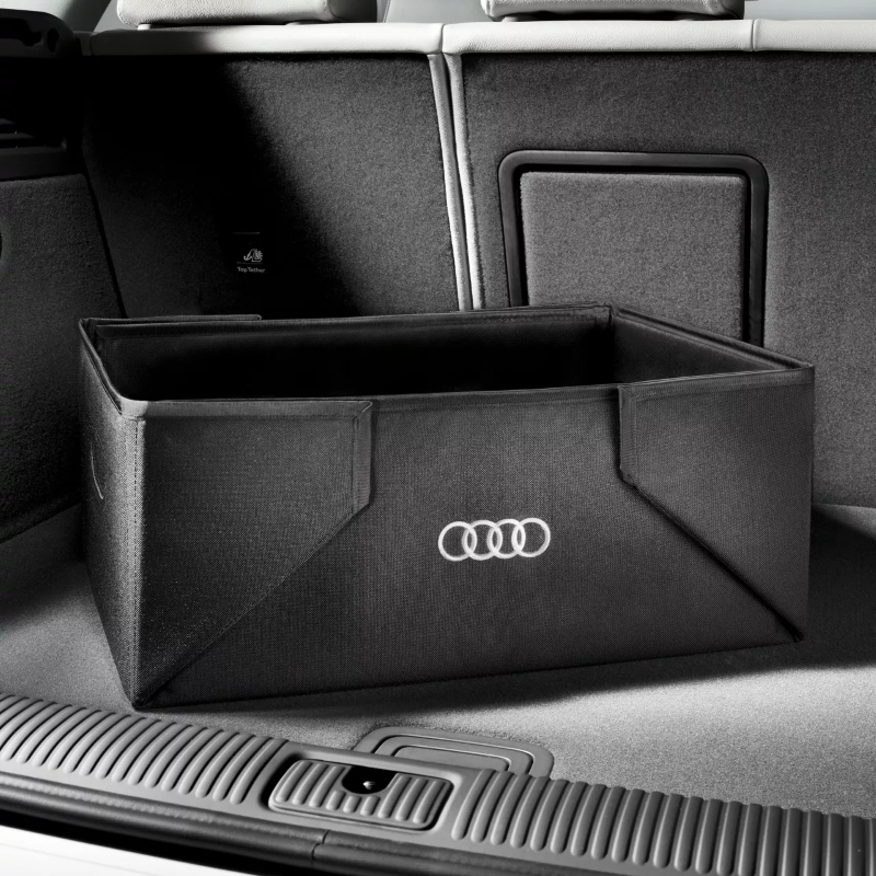 Audi Kofferraumbox Faltbox Einkaufskorb Gepäckkorb schwarz faltbar 8U0061109