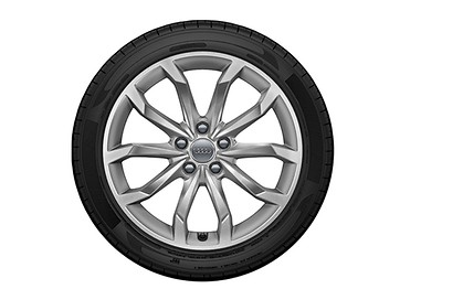 Original Audi A4 8W Sommerkompletträder Sommerräder Satz 18 Zoll 
