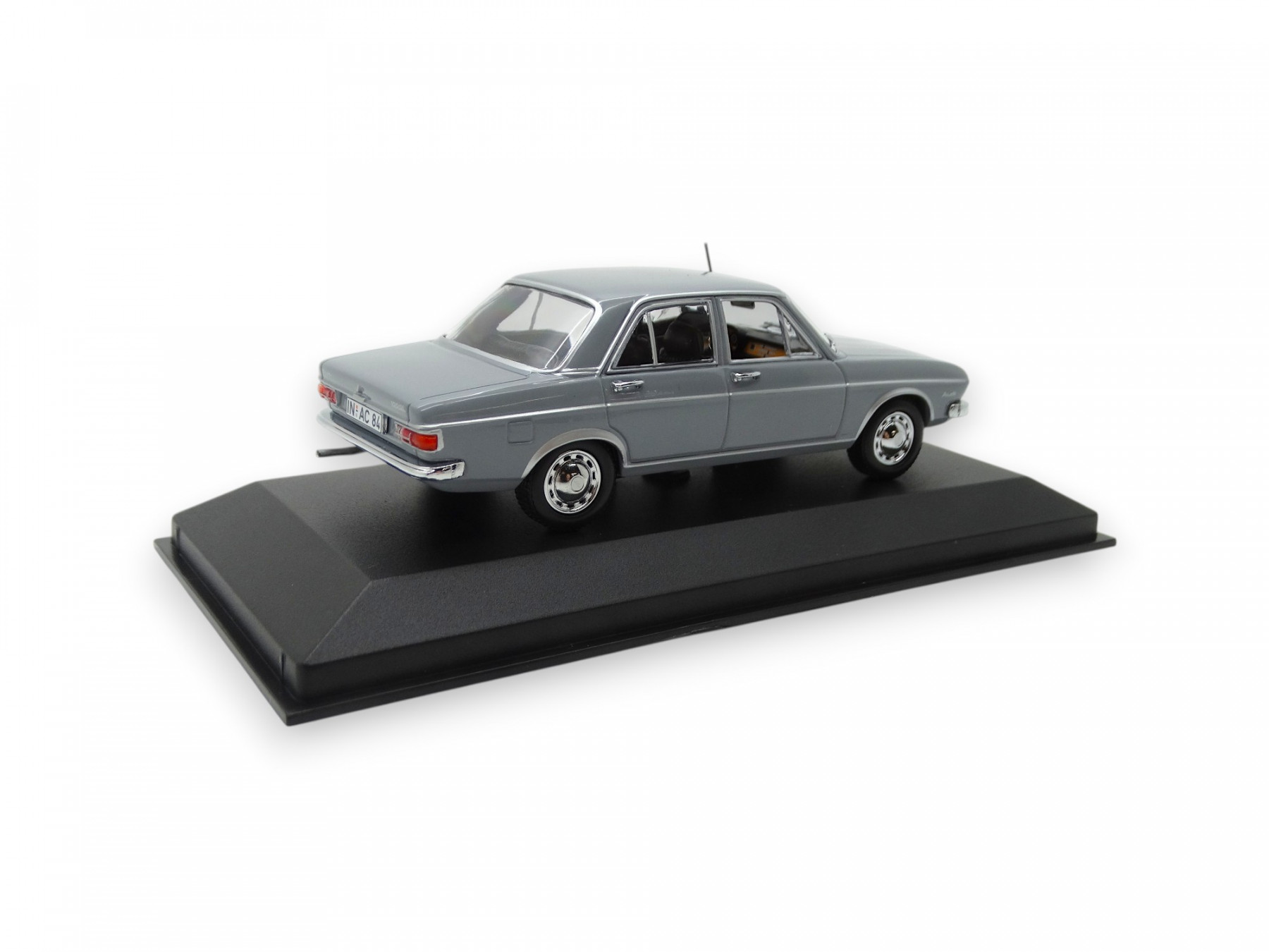 Audi 100 C1 Limousine Modellauto Miniatur 1:43 Rauchblau