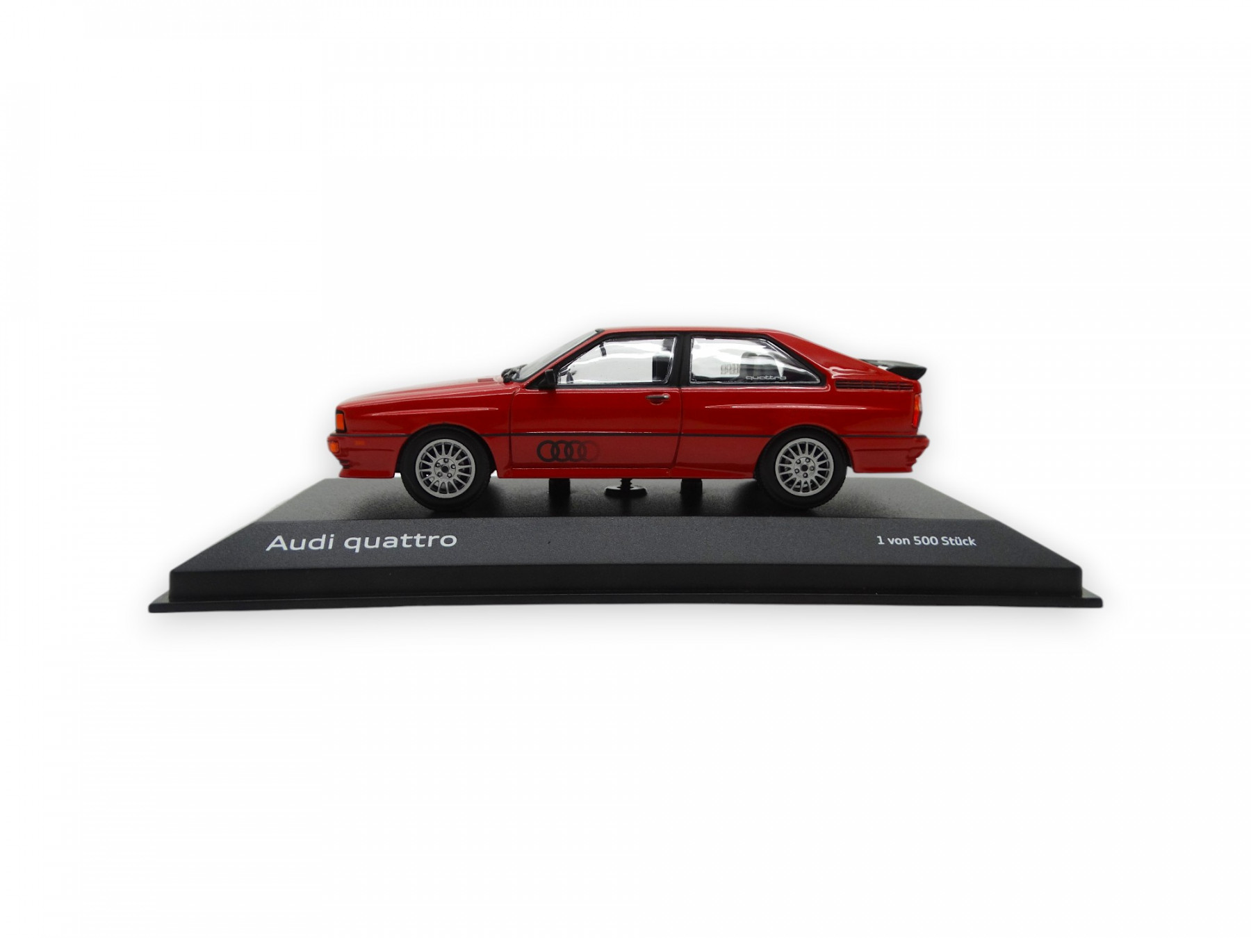 Audi quattro Modellauto Miniatur 1:43 Tornadorot