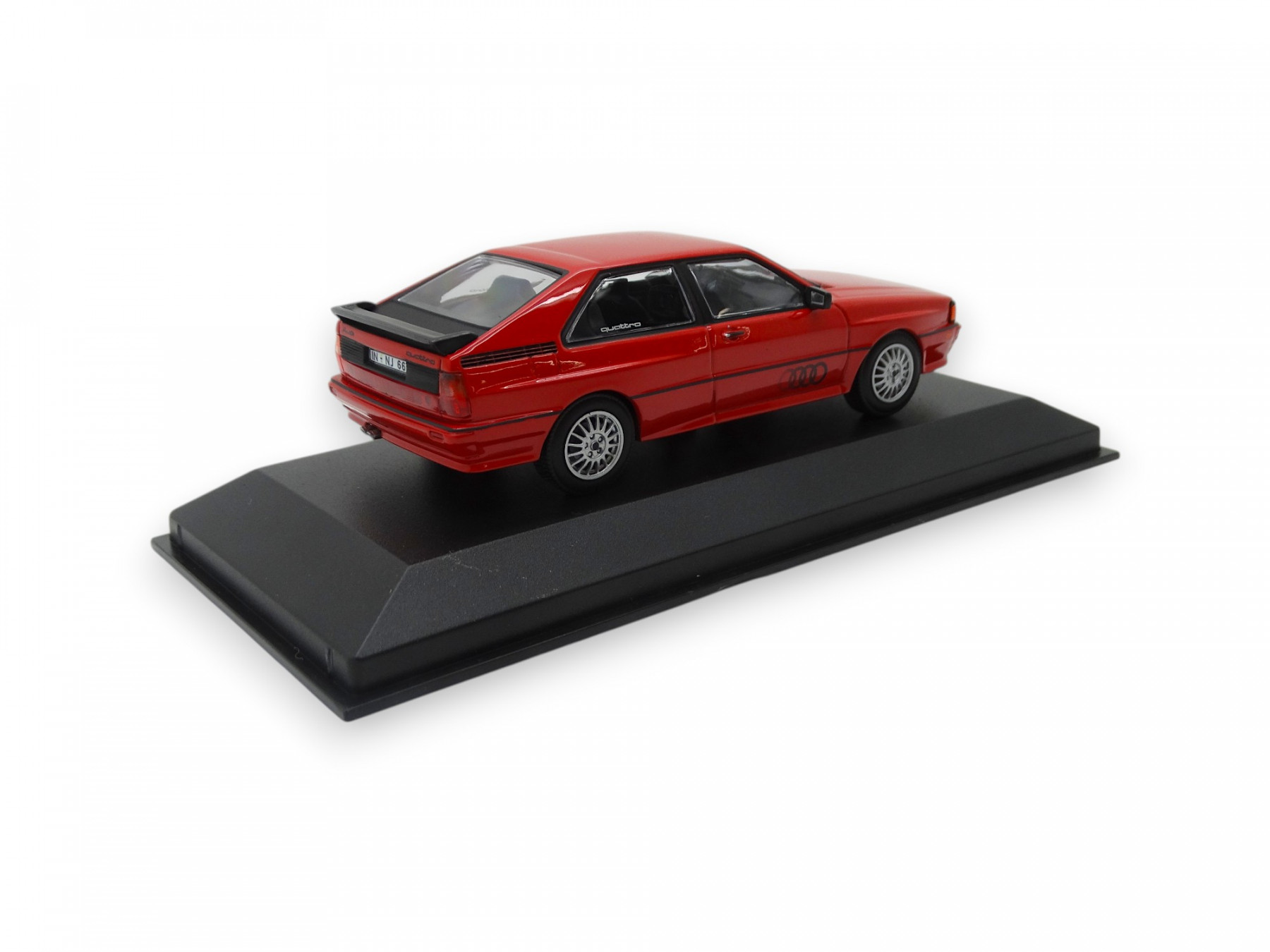 Audi quattro Modellauto Miniatur 1:43 Tornadorot