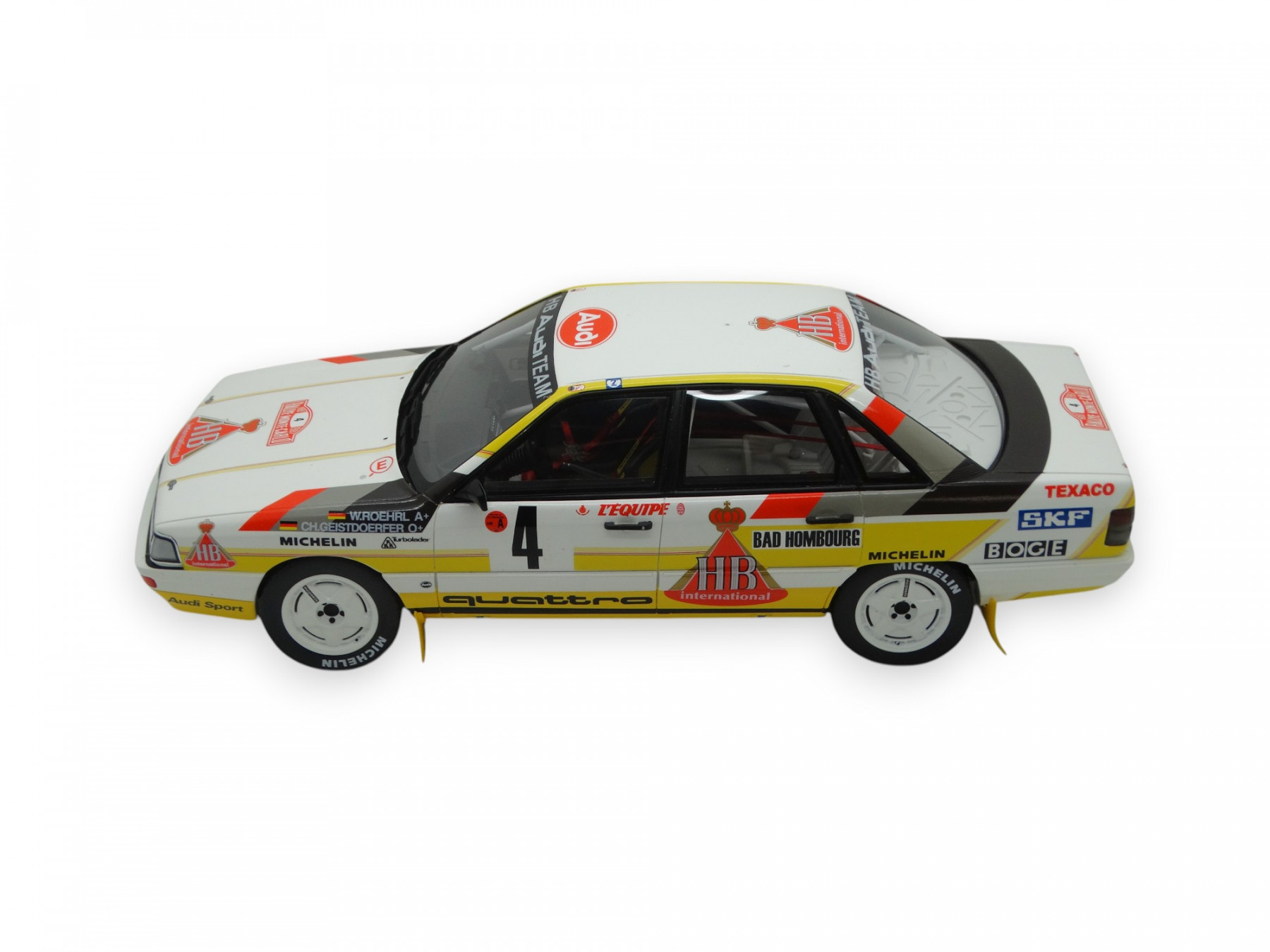 Audi 200 quattro RMC Rallye Monte Carlo Modellauto Miniatur 1:18