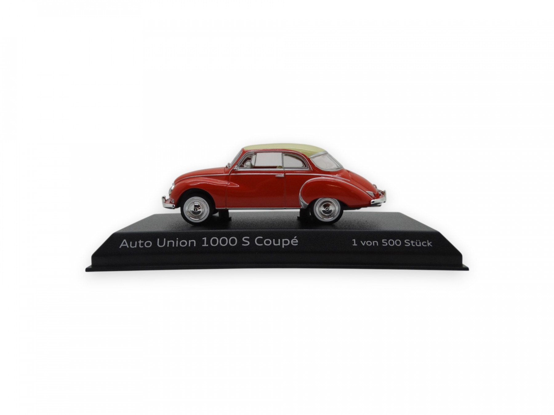 Auto Union 1000S Coupé Modellauto Miniatur 1:43 Karneolrot