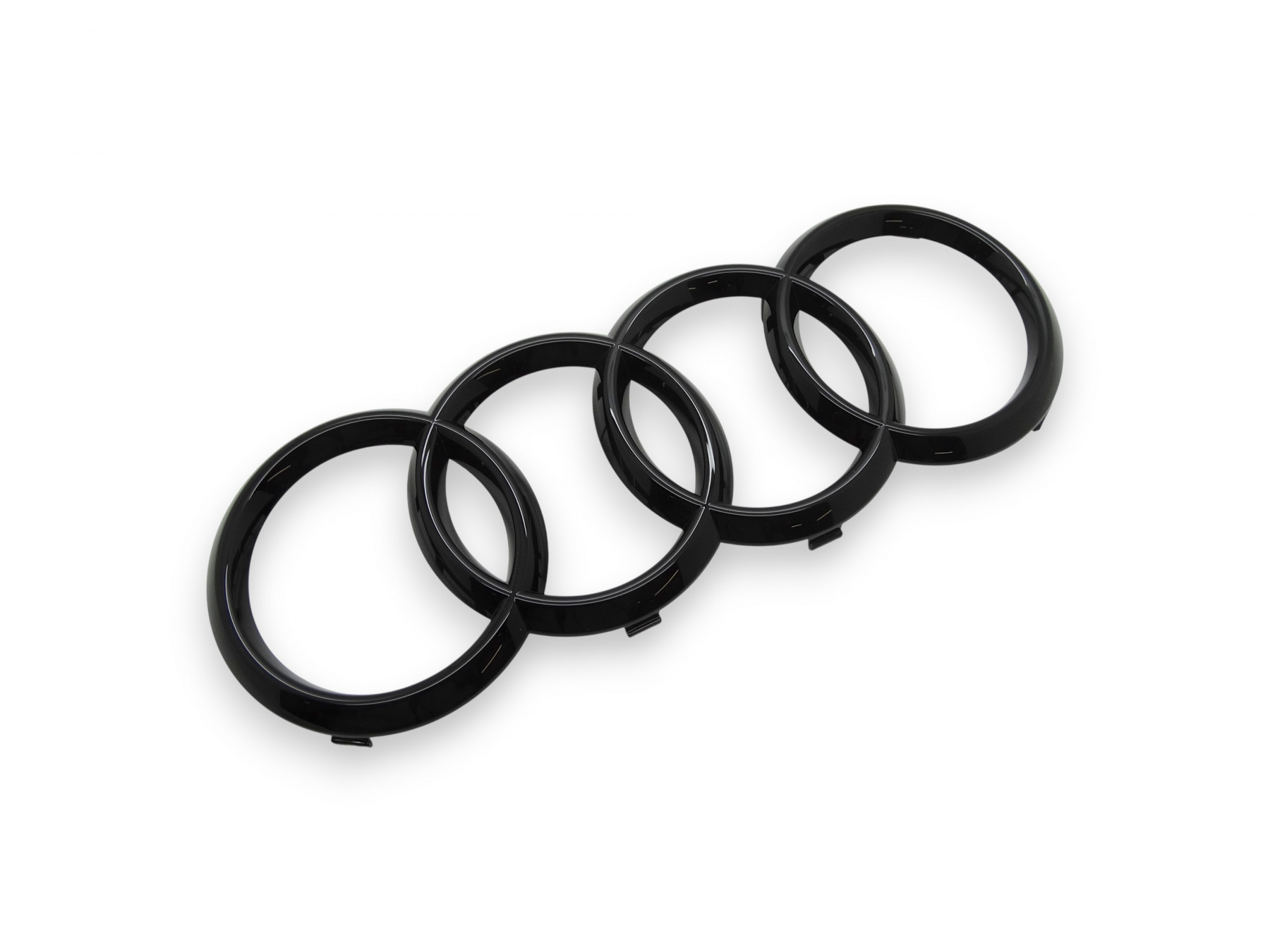 Original Audi Q5 FY Ringe Emblem Logo Kühlergrill schwarz 80A853605C T94