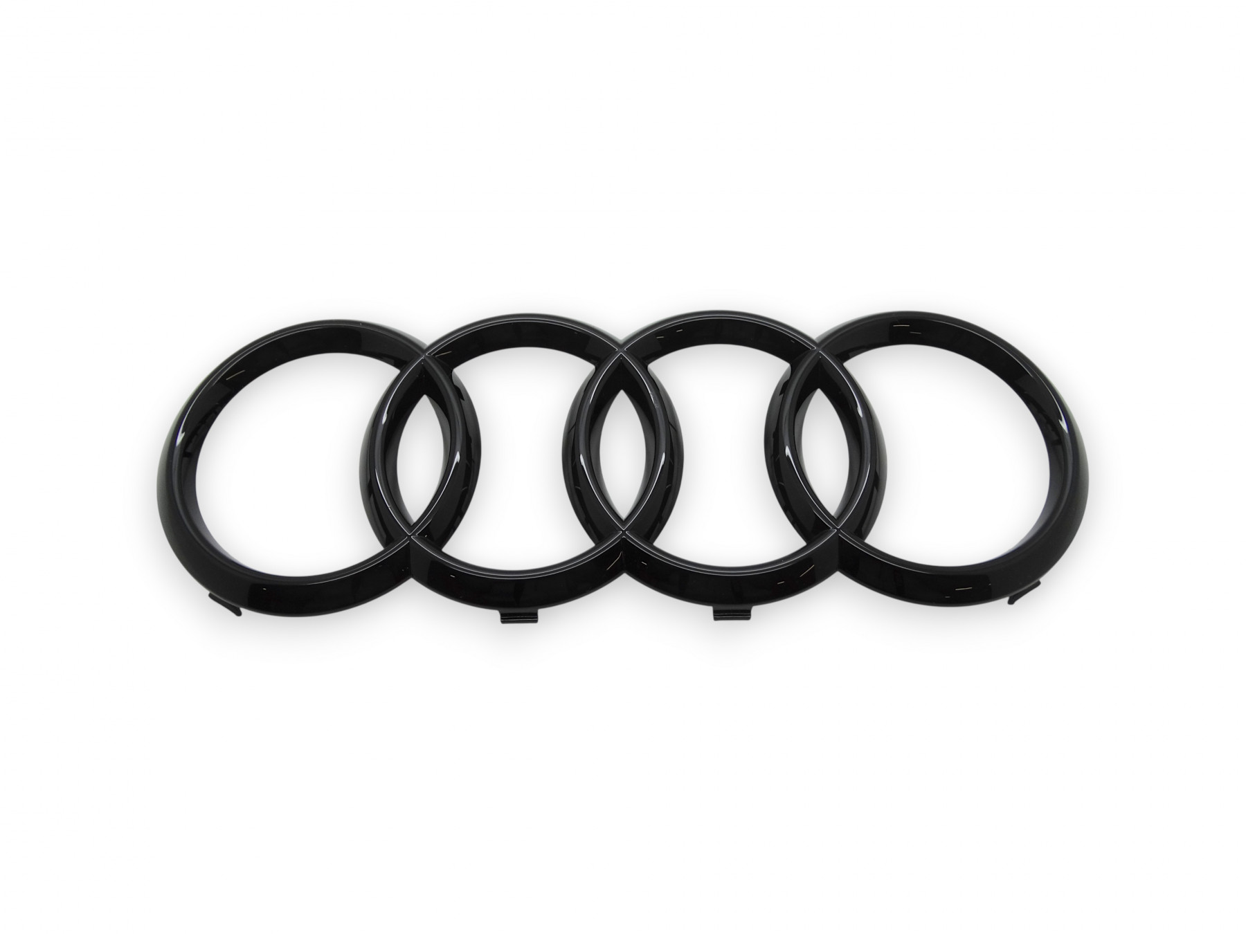 Original Audi Q5 FY Ringe Emblem Logo Kühlergrill schwarz 80A853605C T94