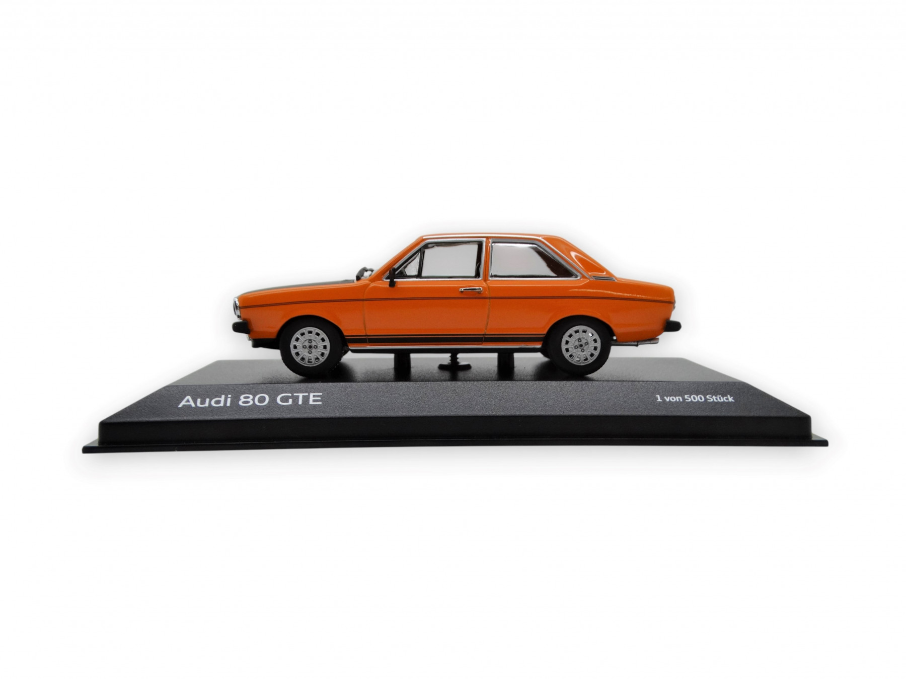 Audi 80 GTE Modellauto Miniatur 1:43 limitiert cadizorange