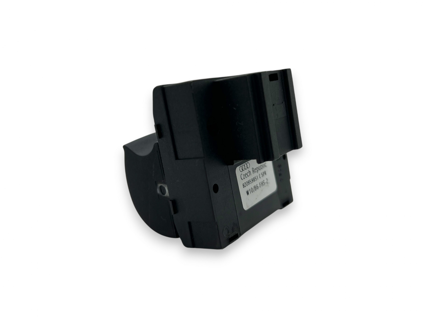 Original Audi A4 8E B6 Schalter Fensterheber links Soul Schwarz 8Z0959851C 5PR