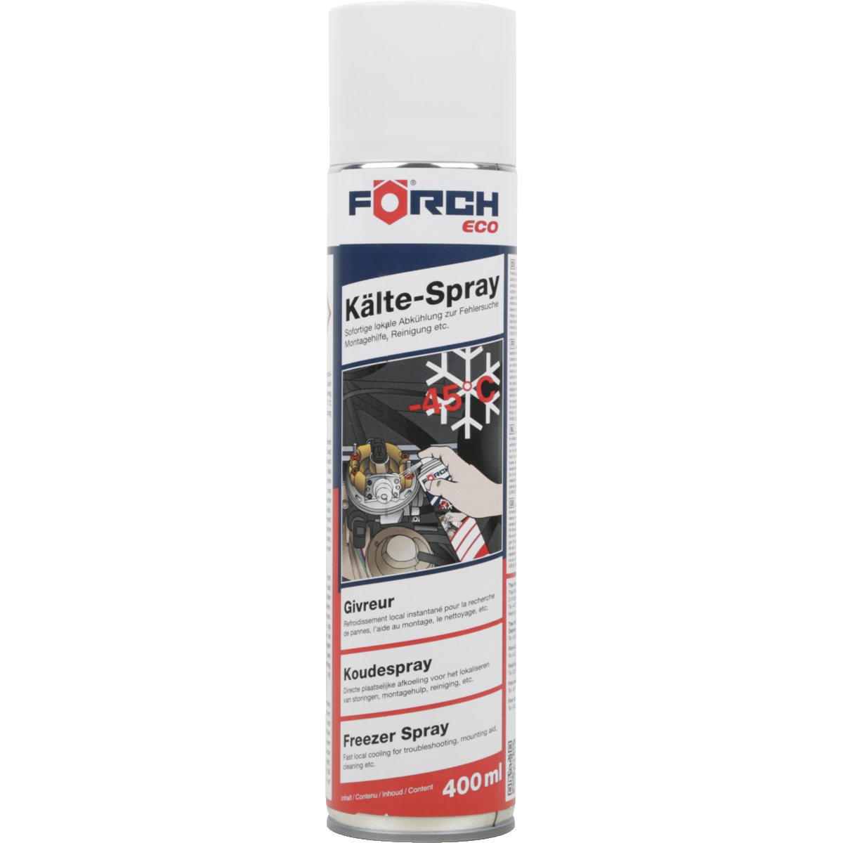 Förch Kältespray Eco Abkühlung Vereisungsspray Eisspray Montage 400 ml