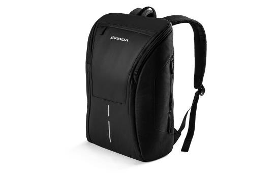 Skoda Rucksack Tasche Backpack reflektierend schwarz 000087327L