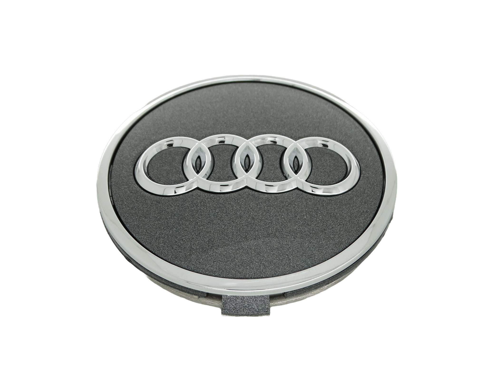 Original Audi Felgendeckel Nabendeckel Nabenkappe Radzierkappe grau 