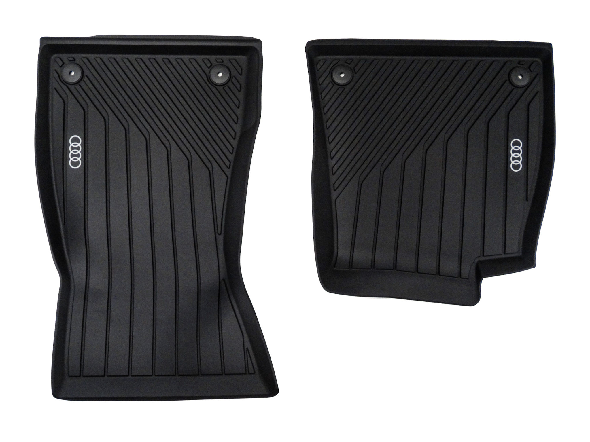Original Audi A6 4P Avant Gummimatten Gummifußmatten Set vorne 4P1061501