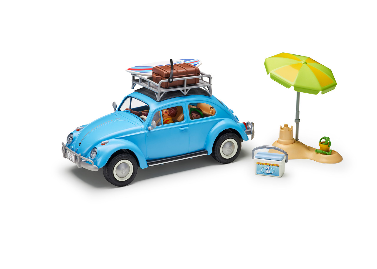 Original Volkswagen Playmobil Käfer Spielzeugauto Heritage blau