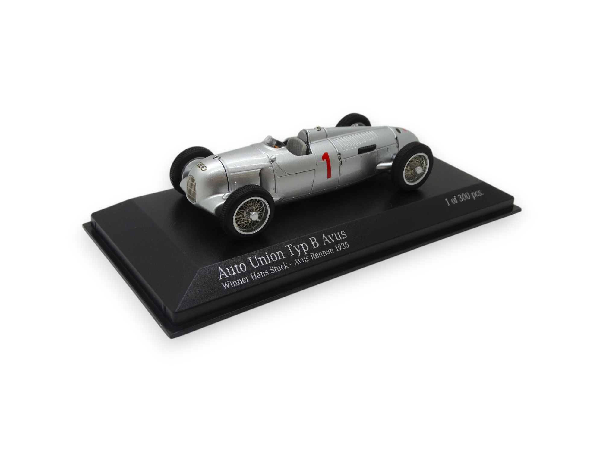 Auto Union Typ B Avus - Hans Stuck 1935 Modellauto Miniatur 1:43